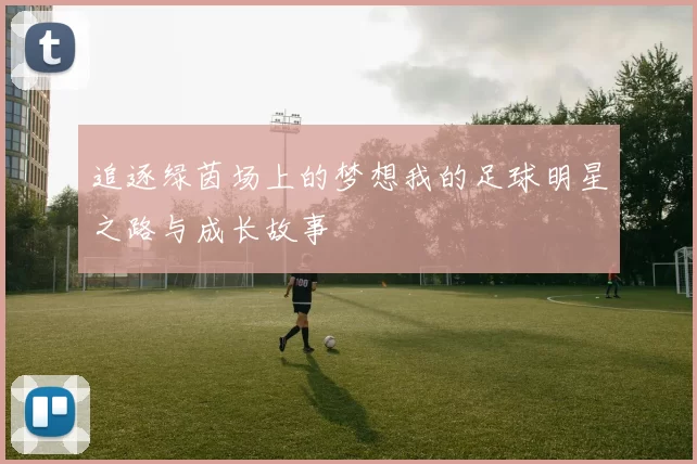 追逐绿茵场上的梦想我的足球明星之路与成长故事